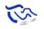 Picture of HPS Performance Radiator Coolant Hose Kit - 57-2302-BLUE