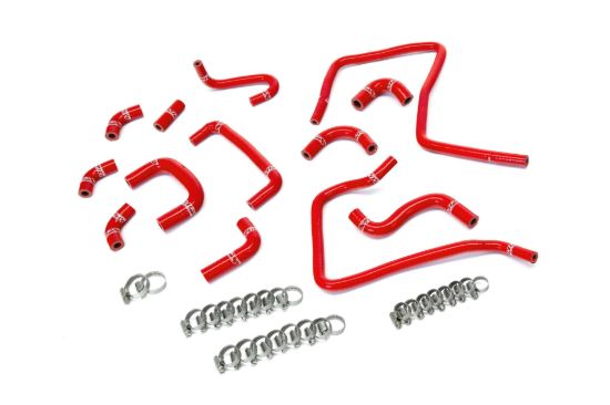 Picture of HPS Performance Radiator Coolant Hose Kit - 57-2303-RED