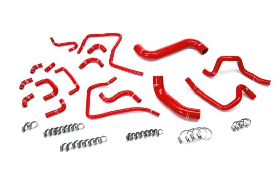 Picture of HPS Performance Radiator Coolant Hose Kit - 57-2304-RED