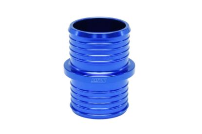 Picture of HPS Performance HVAC Heater Hose Connector - AHU-050-BLUE