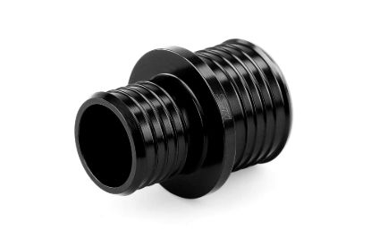 Picture of HPS Performance HVAC Heater Hose Connector - AHUR-100-112-BLK