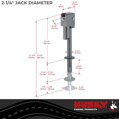 Picture of Husky Towing Trailer Jack - 87641
