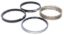 Piston Ring Set 4.380 HTD HT .017 1/16 3/16