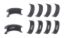 Main Bearing Set Coated SBF 255/289/302