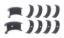 Main Bearing Set Coated BBC 396-454