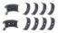 Main Bearing Set Coated BBC 396-454