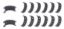 Main Bearing Set Coated Nissan 6-Cyl  RB26DETT