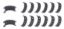 Main Bearing Set Coated Nissan 6-Cyl  RB26DETT