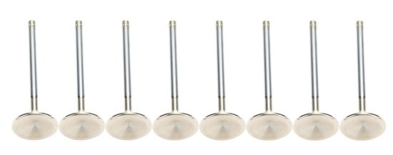 SBF 1.570 Inconel Exh. Valves 8mm x 5.030 OAL