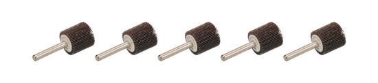 Flap Wheel with Mandrel 1in OD 120 Grit 5pk