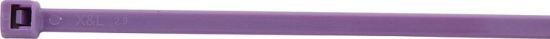 Wire Ties Purple 7.25 in 100pk