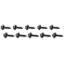 Body Bolt 1-1/8in 10pk Black