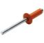 Sm Hd Rivet Orange 250pk