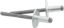 Lg Hd Rivet Silver 250pk