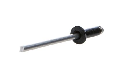 1/8in Alum Rivet Black 500pk 1/8in-1/4in