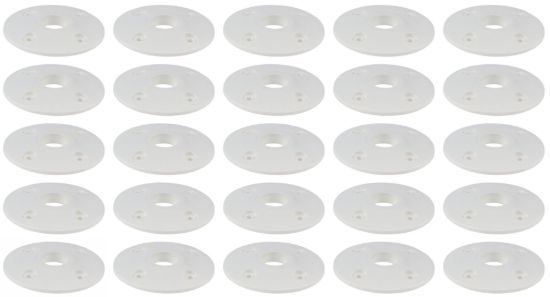 Scuff Plate Plastic White 25pk