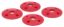 Scuff Plate Plastic Red 4pk