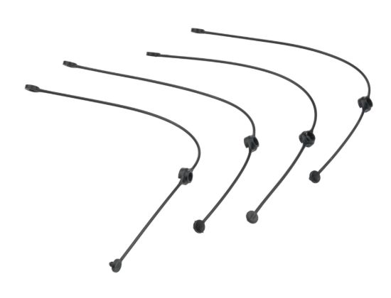 Nylon Lanyards 4pk