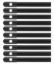 Aluminum Hood Pins 3/8in Black 10pk