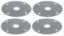 Scuff Plate Chrome 4pk