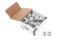 Reducer Spacers 5/8 to 1/2 x 1/4 Alum 50pk