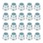 Reducer Spacers 5/8 to 1/2 x 1/2 Steel 20pk
