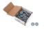 Body Bolt Washer Plastic Silver 50pk