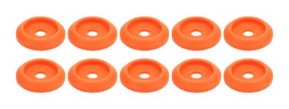 Body Bolt Washer Plastic Fluorescent Orange 10pk