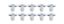 O/S Allen Hd Fasteners 10pk