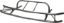 2pc Front Bumper Rocket 2in Wider Left Side