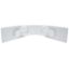 Fiberglass Curved Dash Panel White