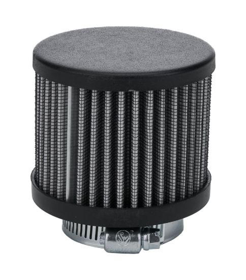 V/C Breather w/o Shield Black 1-3/8in