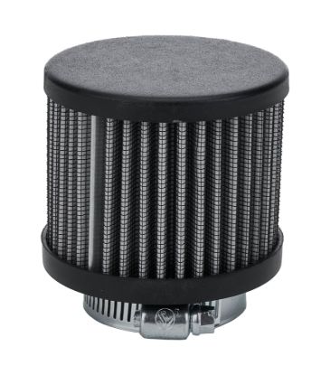 V/C Breather w/o Shield Black 1-1/2in