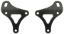 Motor Mounts SBC Front 2in Offset 1pr