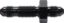 Straight Bulkhead Black -3
