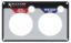 2 Gauge Panel Plate OP/WT