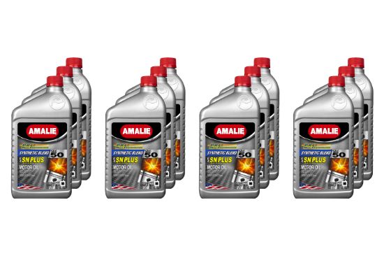 PRO High Perf Syn Blend Oil 50W Case 12 x 1Qt