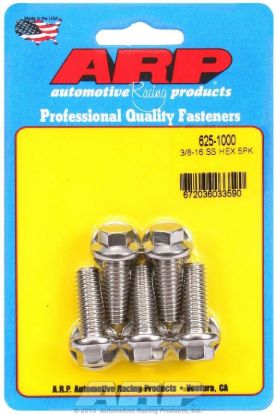 S/S Bolt Kit - 6pt. (5) 3/8-16 x 1.000