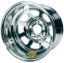 15X8 2in 5.00 Chrome w/ 3 Tabs for Mudcover