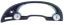 2-1/16 Gauge Cluster Bezel - 94-00 Mustang