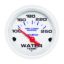 2-1/16 Water Temp Gauge 100-250F White Phantom