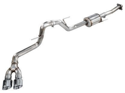 21+ F-150 Side Exit Exh Reg Cab 4.5in Chrome Tip