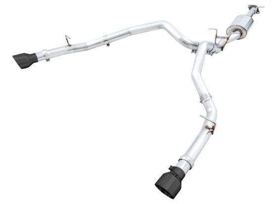 19+ Ram 5.7 1500 Exhaust Dual Outlet Black Tips