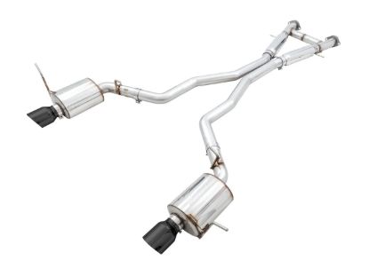 Jeep SRT WK2 Exhaust Dual Outlet Black Tips