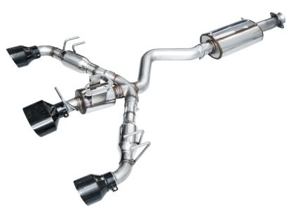 23+ Corolla Exhaust Triple Outlet Black Tips
