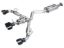 23+ Corolla Exhaust Triple Outlet Black Tips