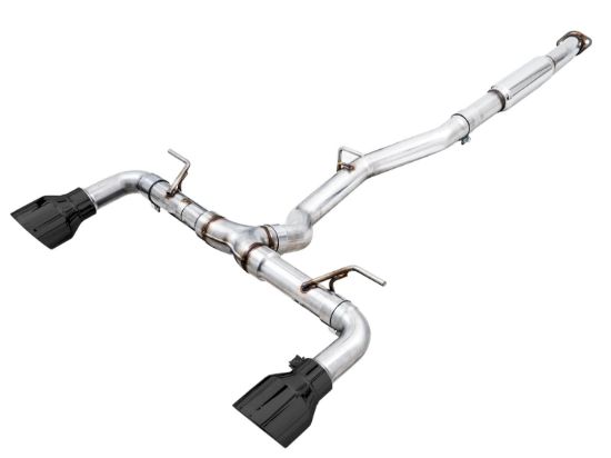 BRZ GR86 FR-S Exhaust Dual Outlet Black Tips