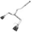 Subaru WRX STI Exhaust Quad Black Tips