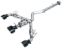 GR Corolla Exhaust Triple Outlet Black Tips
