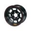 Wheel 14x7 D-Hole 5x 4.5in 3in BS Black